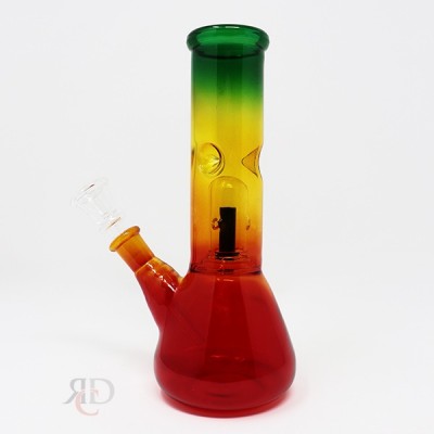 WATER PIPE RASTA COLORED  WP105 1CT